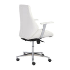 Chaise de bureau à dossier bas Bergen de style européen
