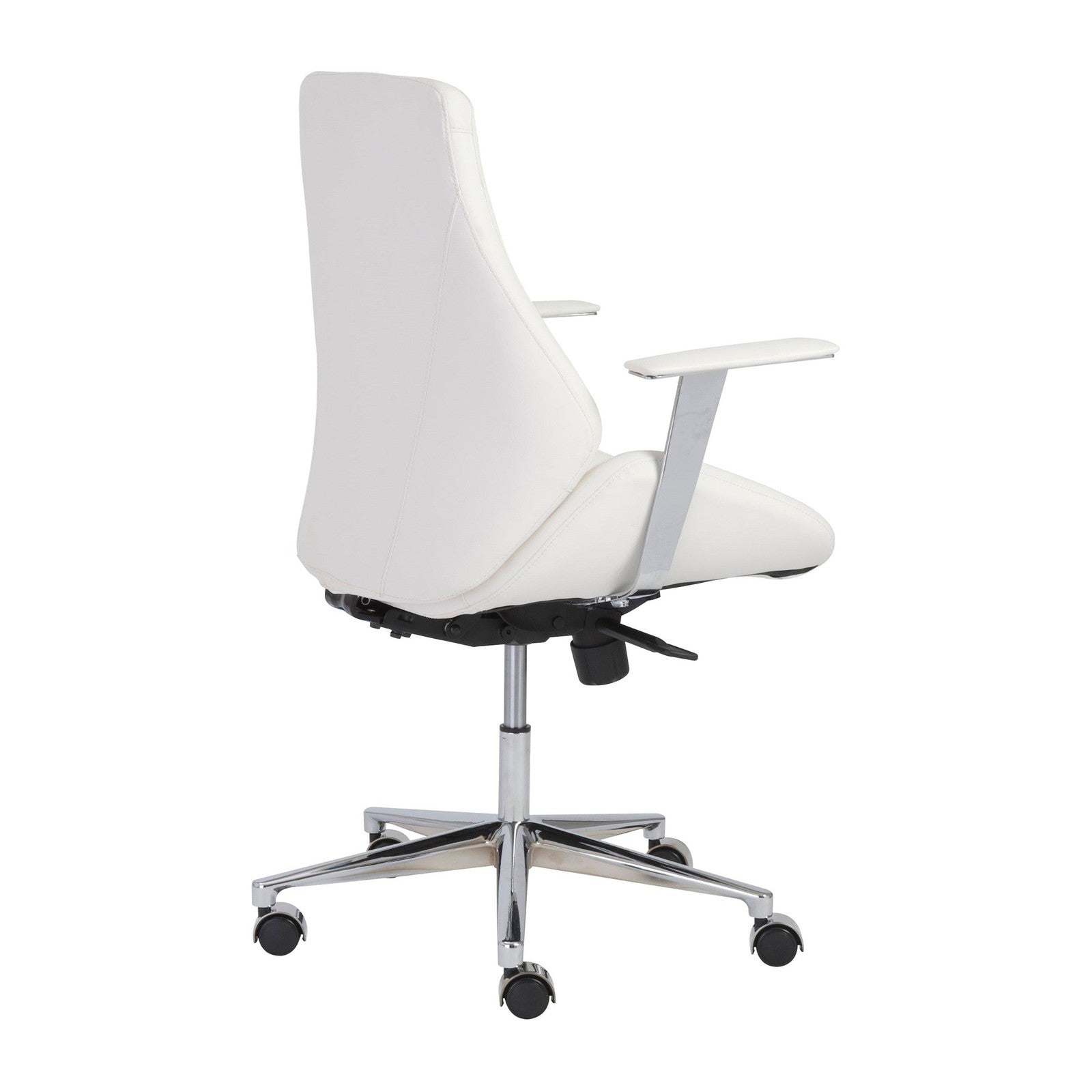 Chaise de bureau à dossier bas Bergen de style européen