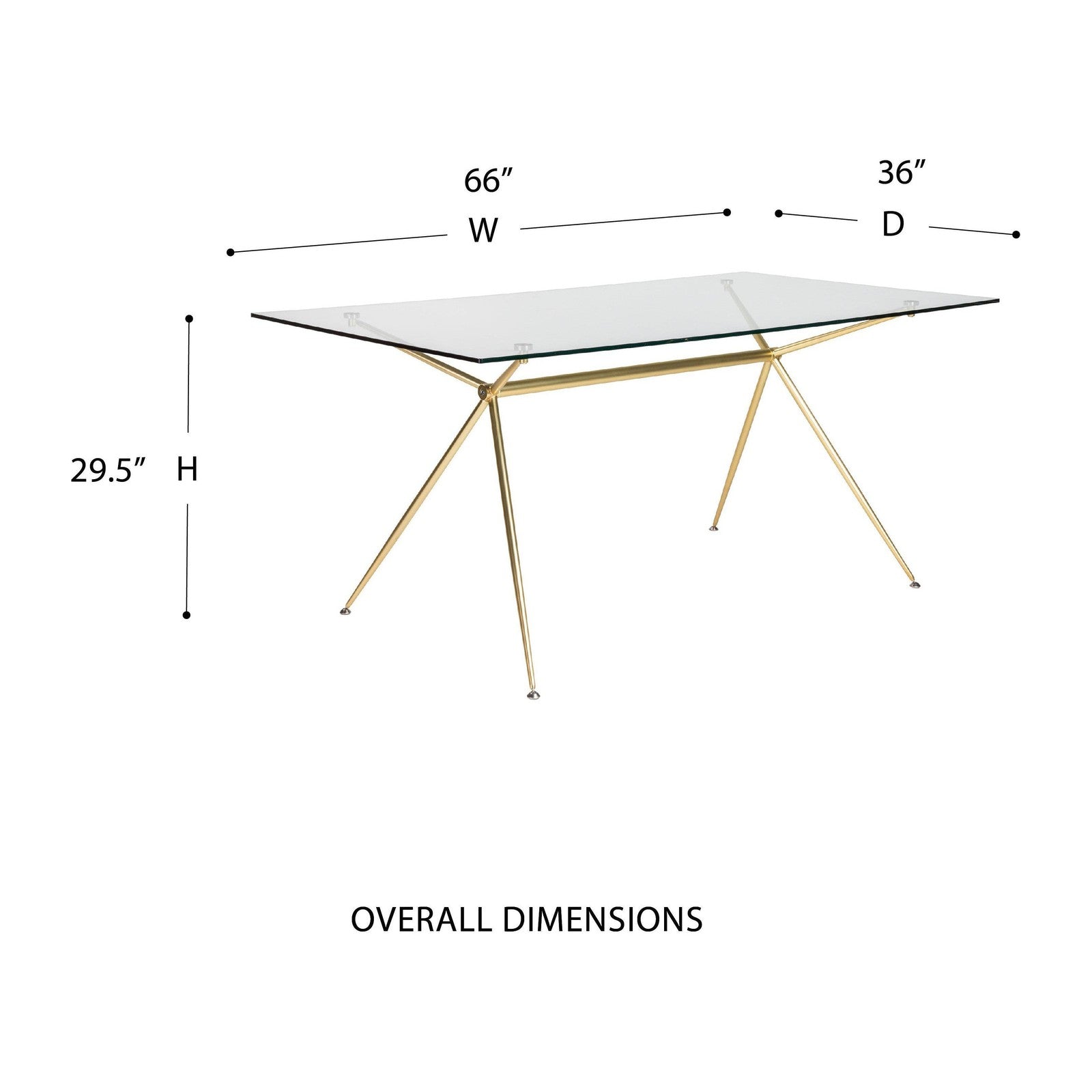 Table Atos 66 de style européen