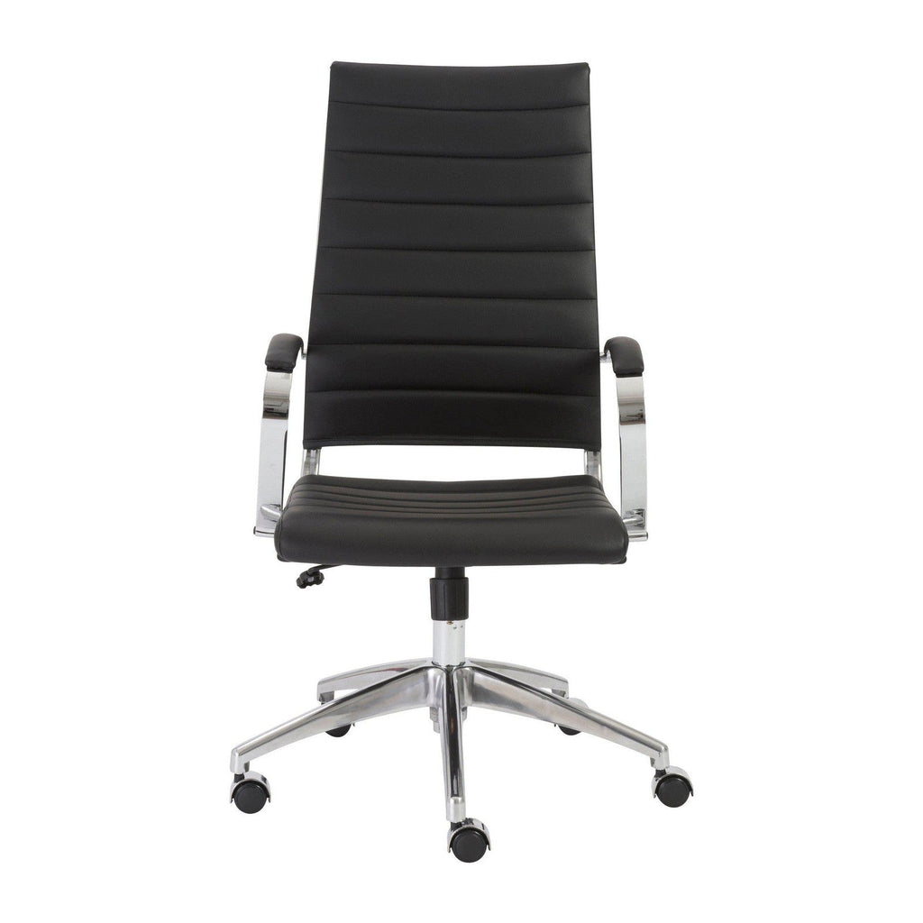 Chaise de bureau à dossier haut Axel de style européen