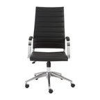 Chaise de bureau à dossier haut Axel de style européen