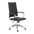 Chaise de bureau à dossier haut Axel de style européen