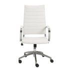 Chaise de bureau à dossier haut Axel de style européen