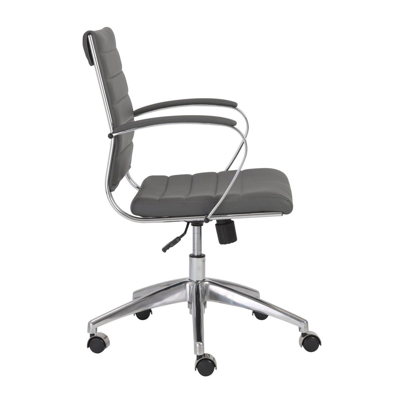 Chaise de bureau à dossier bas Axel de style européen