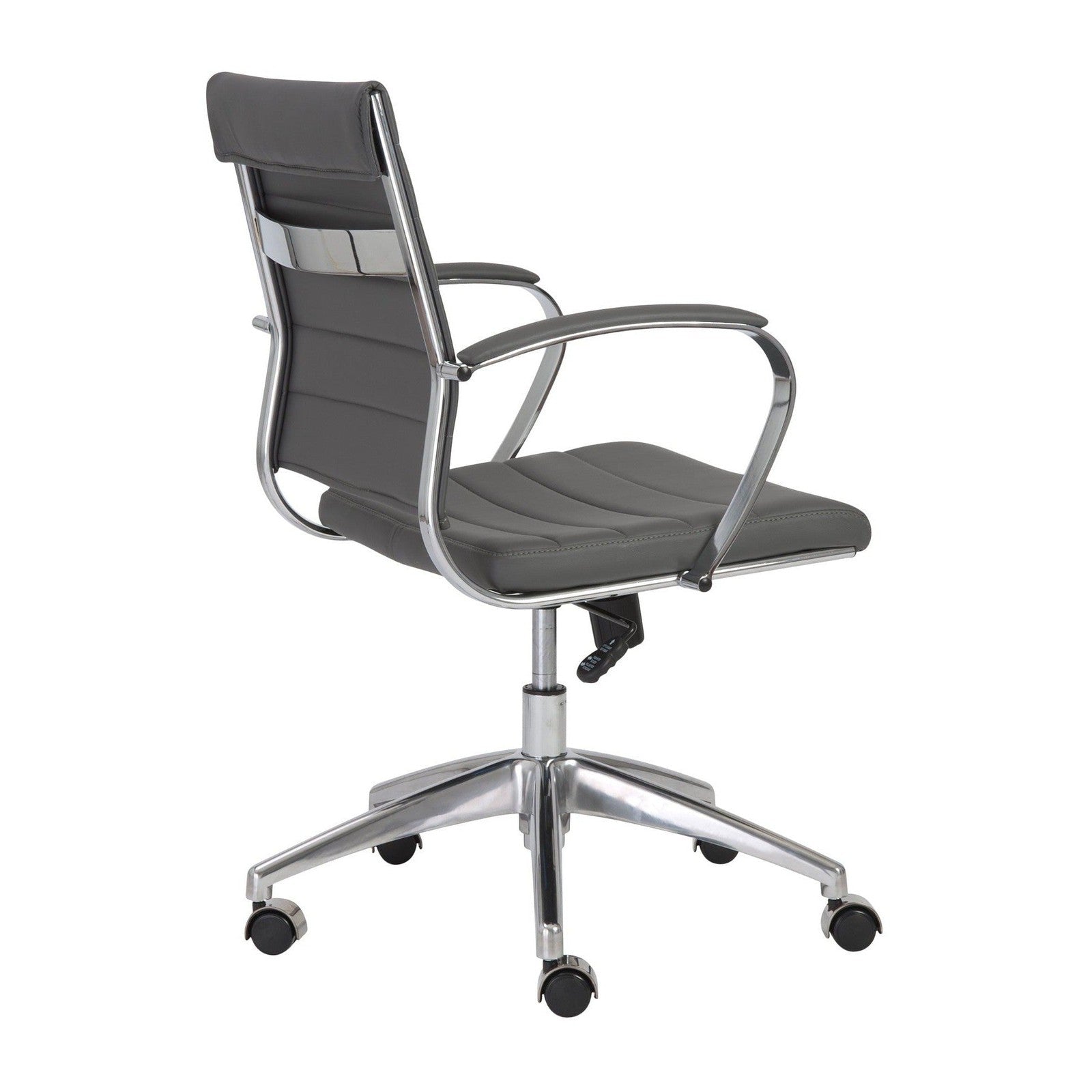 Chaise de bureau à dossier bas Axel de style européen
