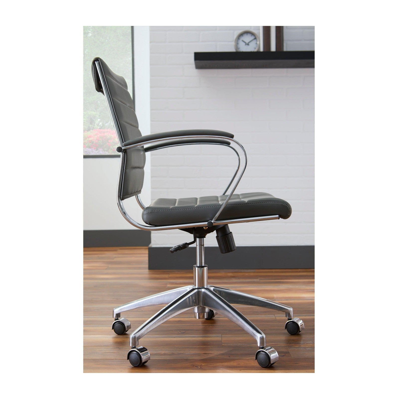 Chaise de bureau à dossier bas Axel de style européen