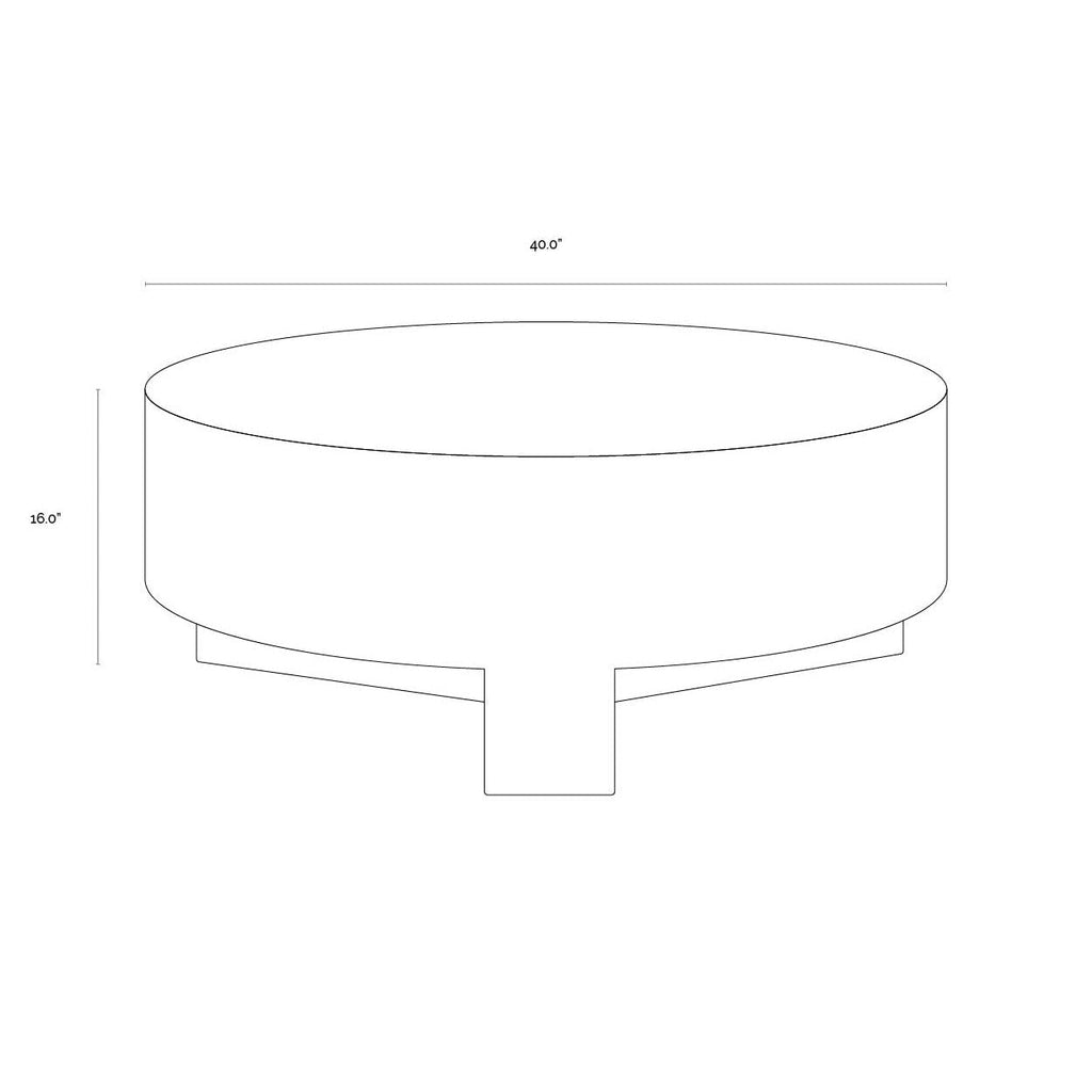 Table basse Sunpan Mirella