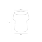 Table d'appoint Sunpan Brie