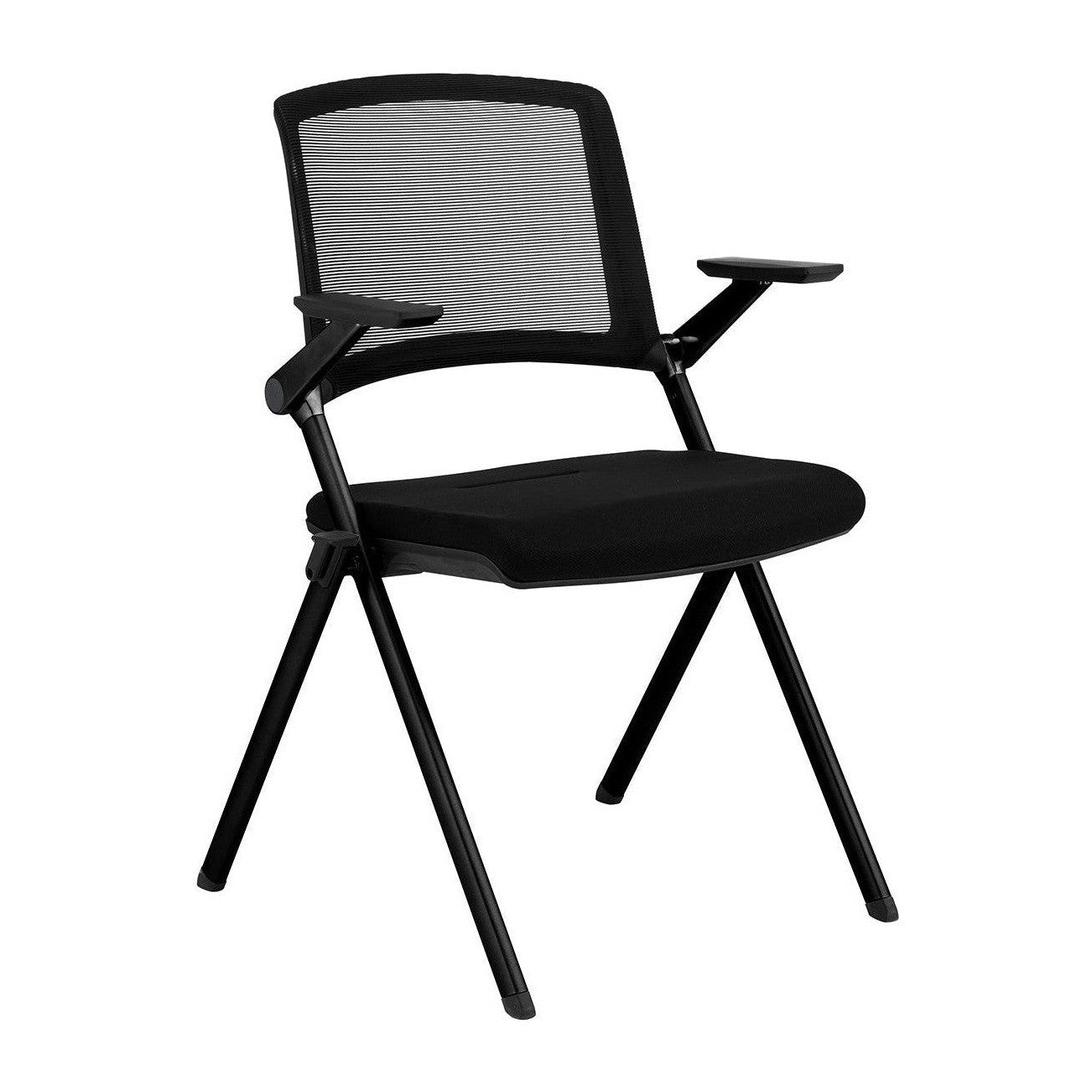 Chaise visiteur empilable Hilma de style européen - Lot de 2