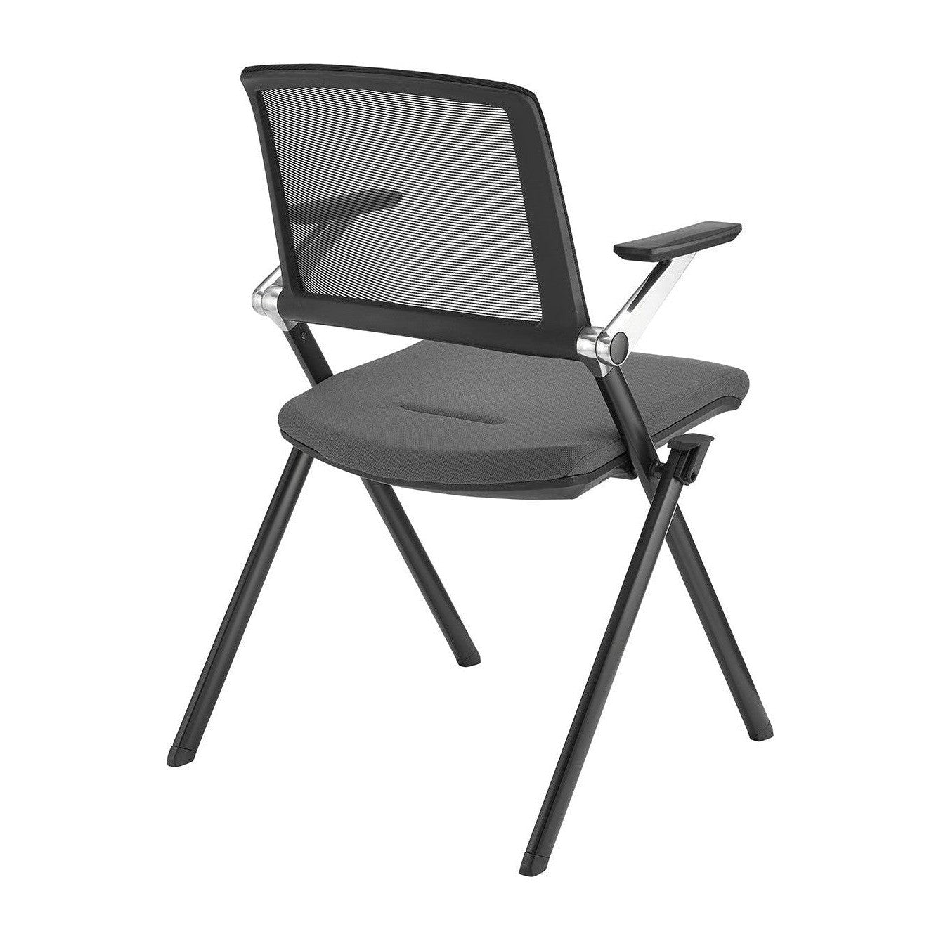 Chaise visiteur empilable Hilma de style européen - Lot de 2