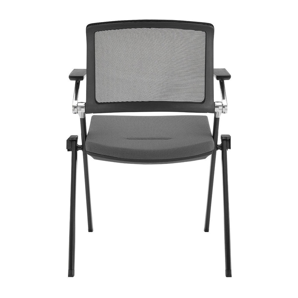 Chaise visiteur empilable Hilma de style européen - Lot de 2