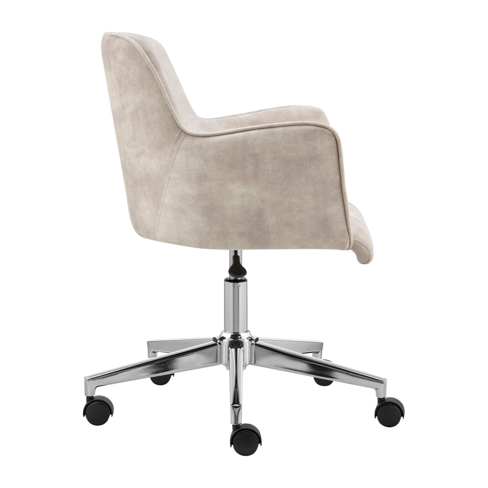 Chaise de bureau Sunny Pro de style européen en velours