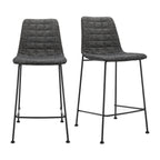 Tabouret de bar Elma de style européen - Lot de 2