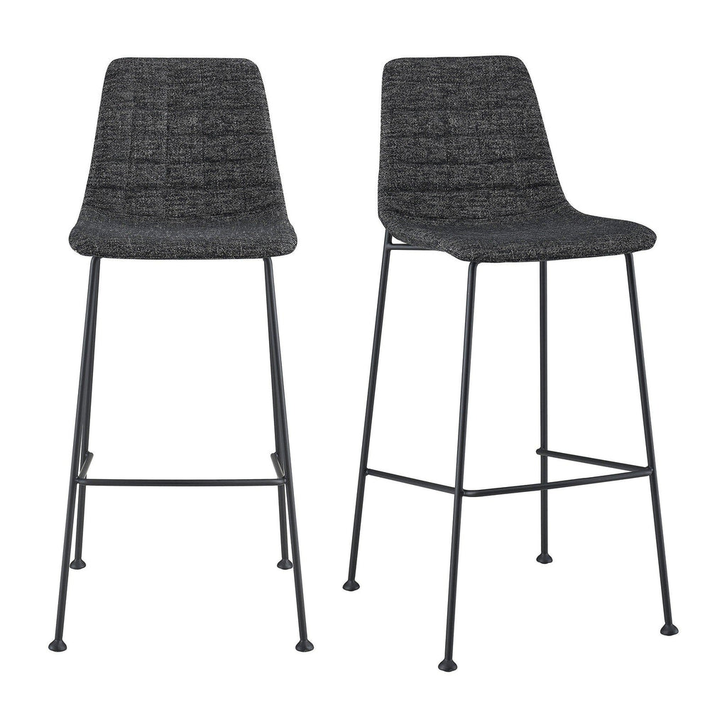 Tabouret de bar Elma de style européen - Lot de 2
