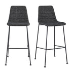 Tabouret de bar Elma de style européen - Lot de 2