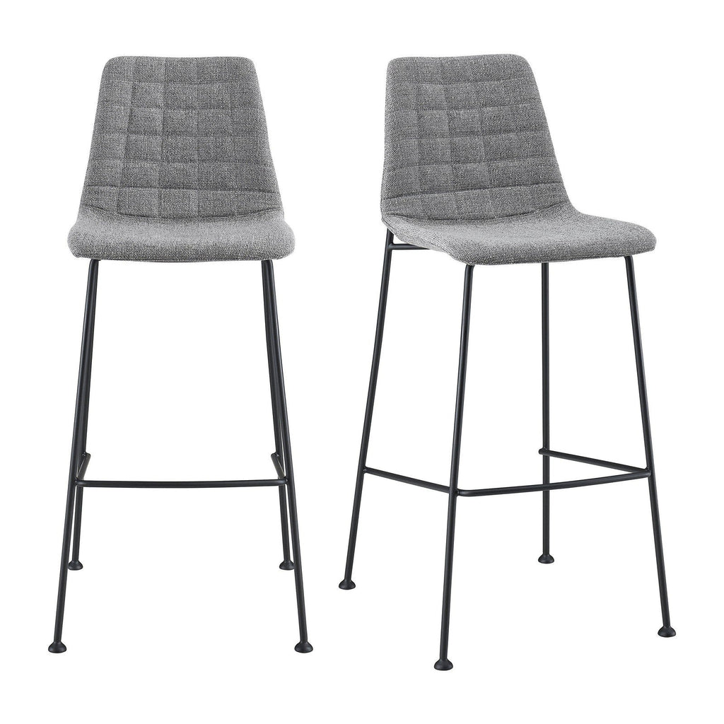 Tabouret de bar Elma de style européen - Lot de 2
