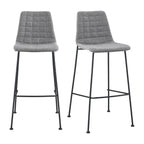 Tabouret de bar Elma de style européen - Lot de 2