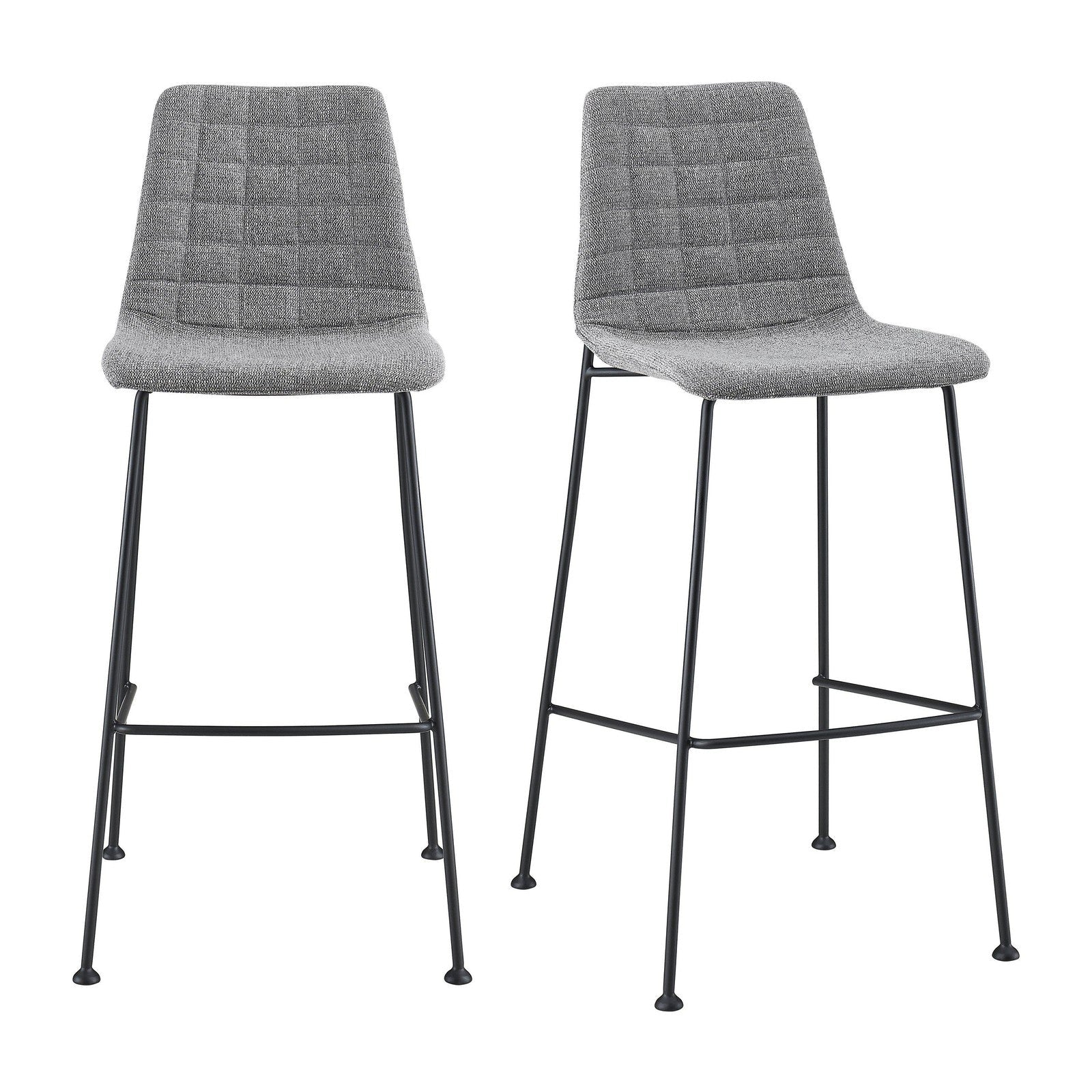 Tabouret de bar Elma de style européen - Lot de 2