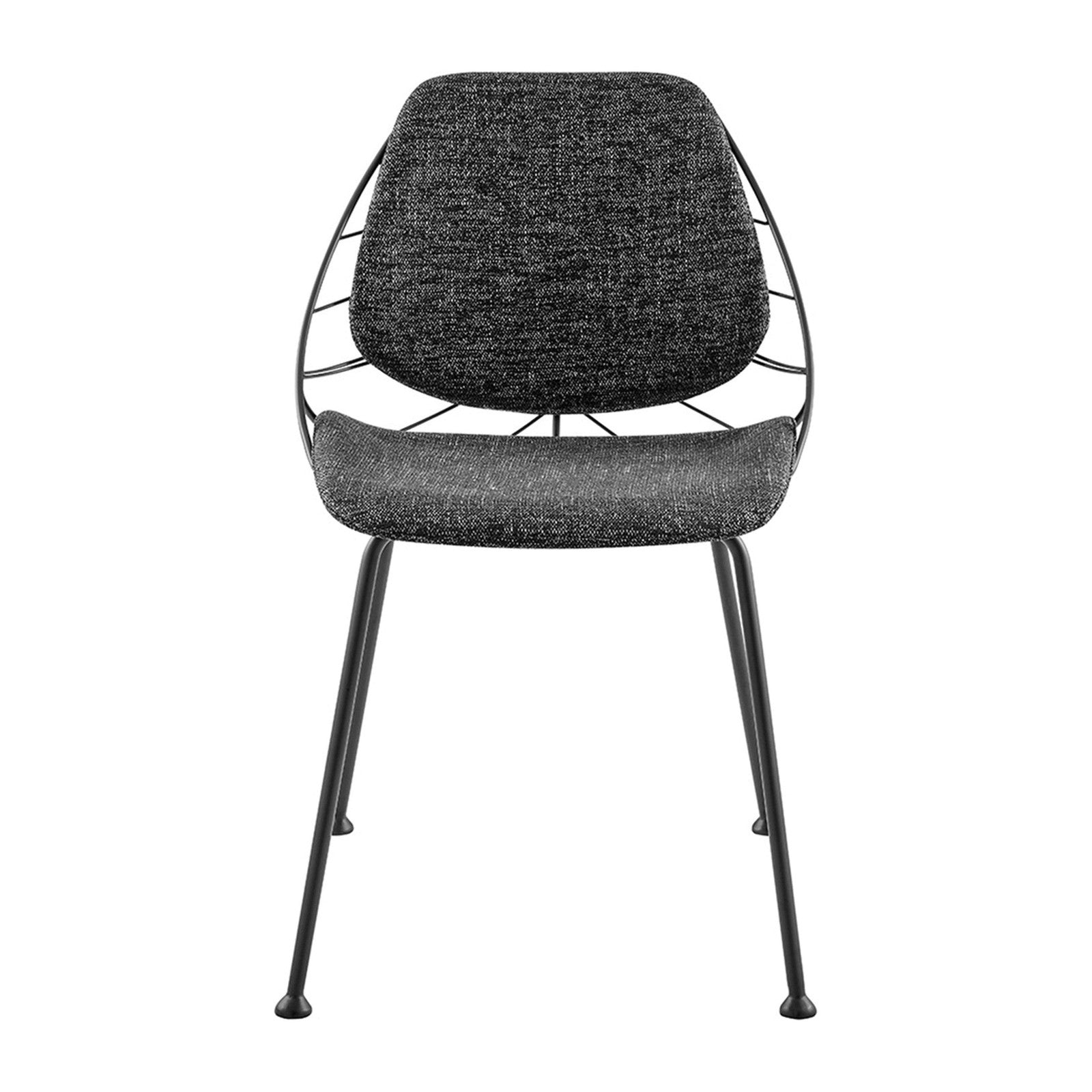Chaise d'appoint Linnea de style européen - Lot de 2