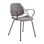 Fauteuil Linnea de style européen - Lot de 2
