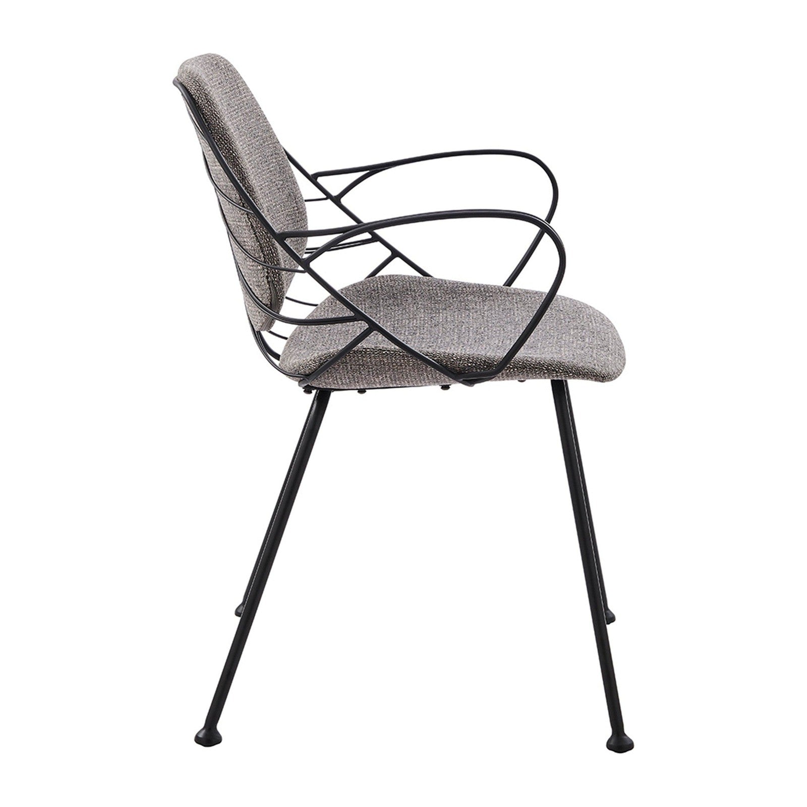 Fauteuil Linnea de style européen - Lot de 2