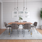 Fauteuil Linnea de style européen - Lot de 2