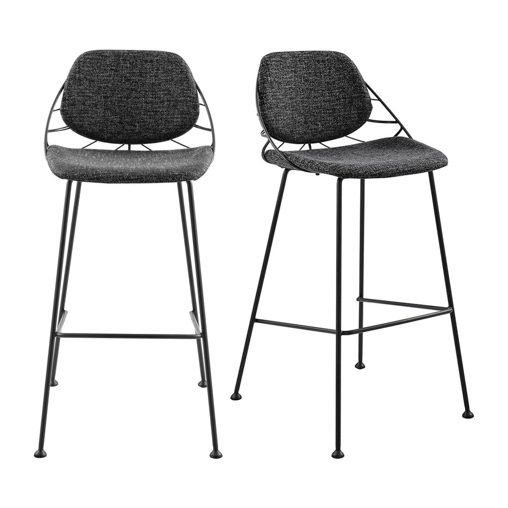 Tabouret de bar Linnea de style européen - Lot de 2