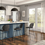 Tabouret de bar Linnea de style européen - Lot de 2