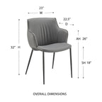 Fauteuil Ronja de style européen