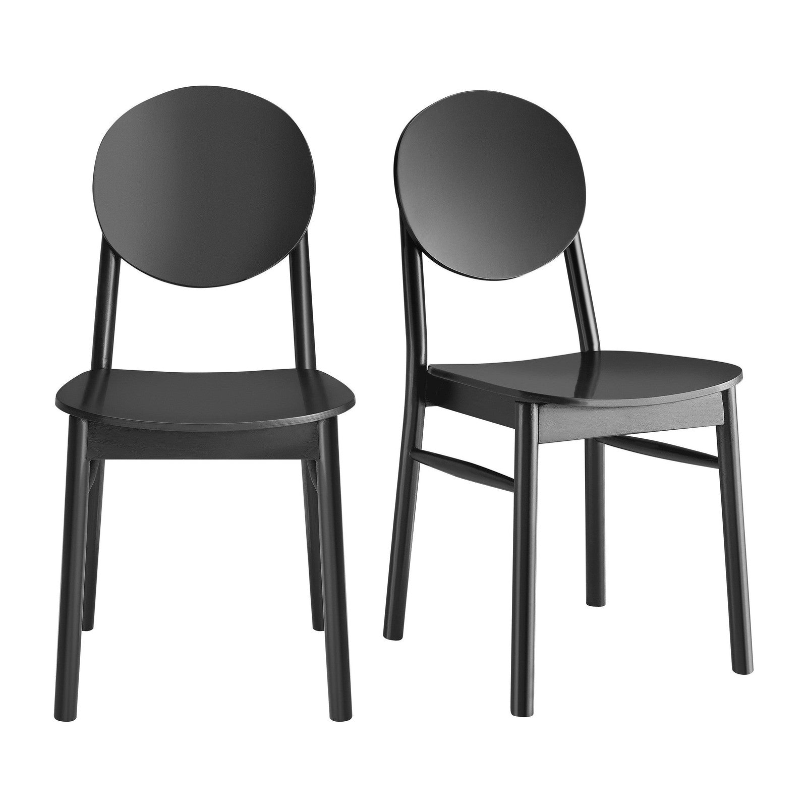 Chaise d'appoint Octavio de style européen - Lot de 2