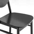 Chaise d'appoint Octavio de style européen - Lot de 2