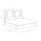 Lit king-size Sunpan Avida