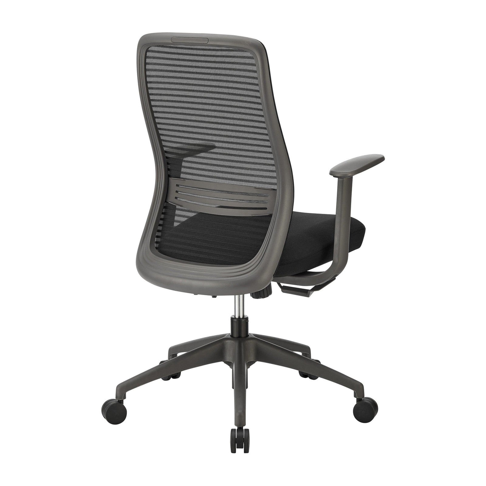 Chaise de bureau à dossier moyen Kasper de style européen