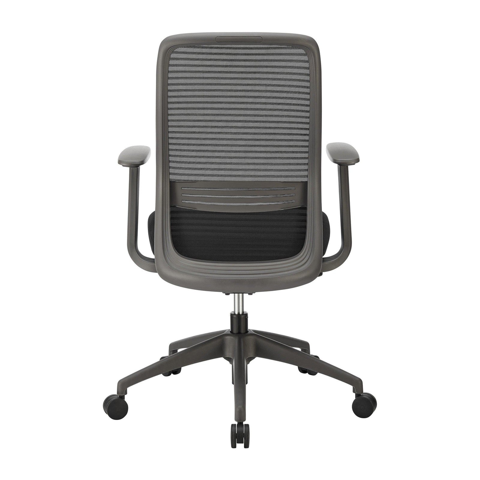 Chaise de bureau à dossier moyen Kasper de style européen