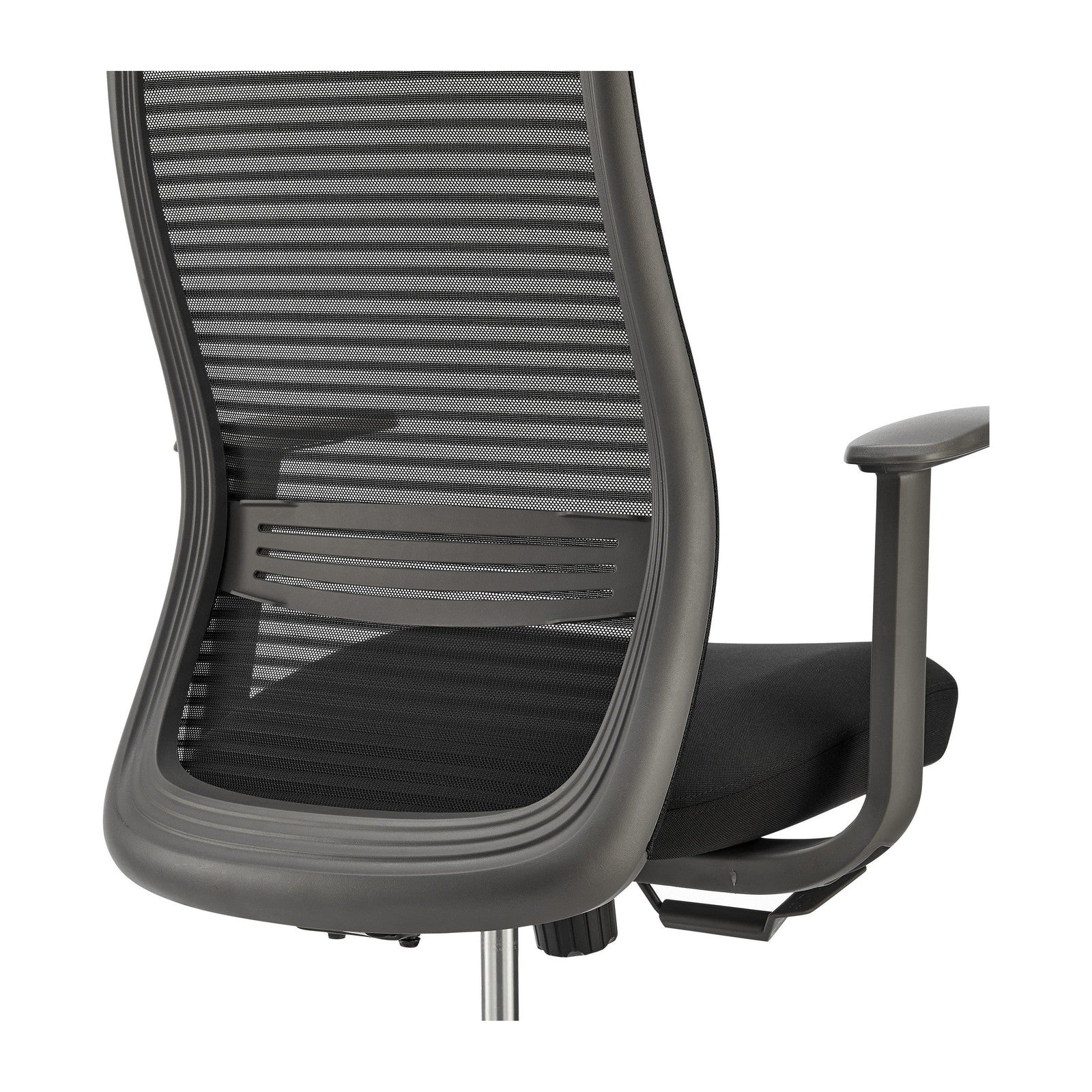 Chaise de bureau à dossier moyen Kasper de style européen