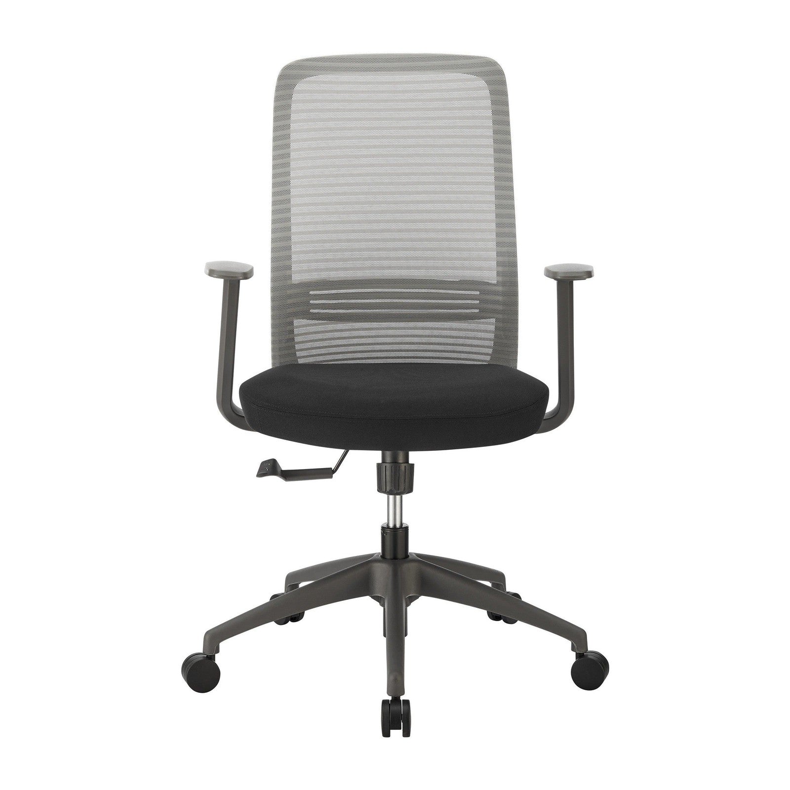 Chaise de bureau à dossier moyen Kasper de style européen