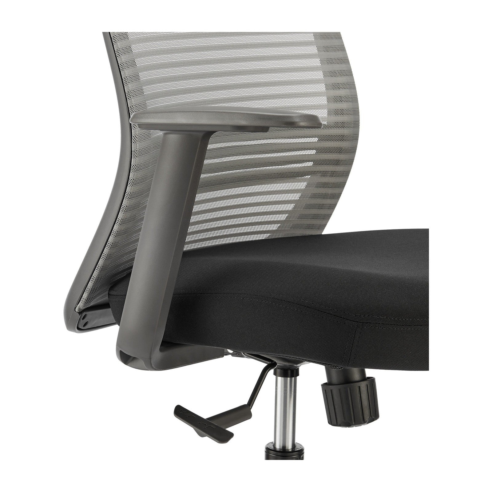 Chaise de bureau à dossier moyen Kasper de style européen