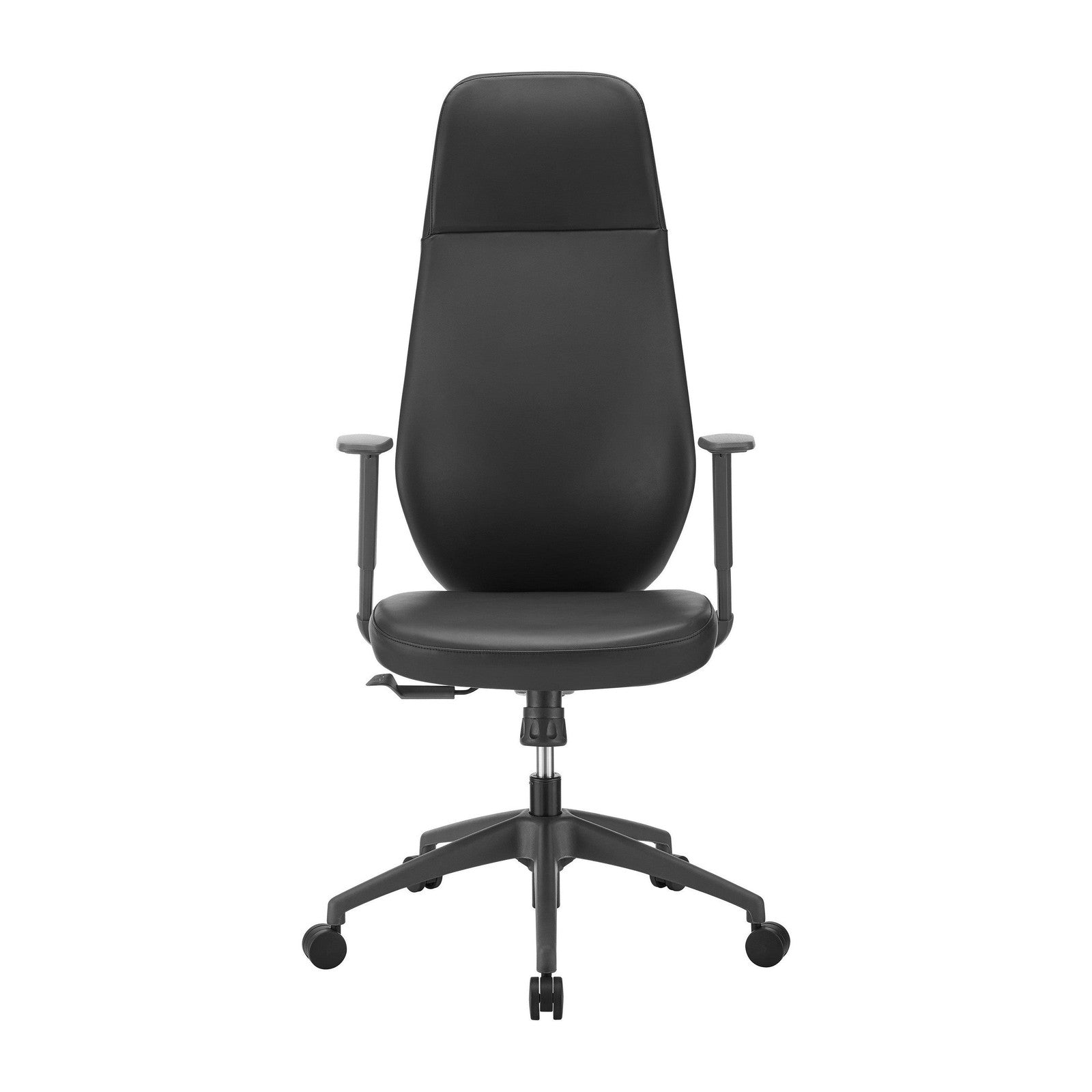 Chaise de bureau à dossier haut Filip de style européen