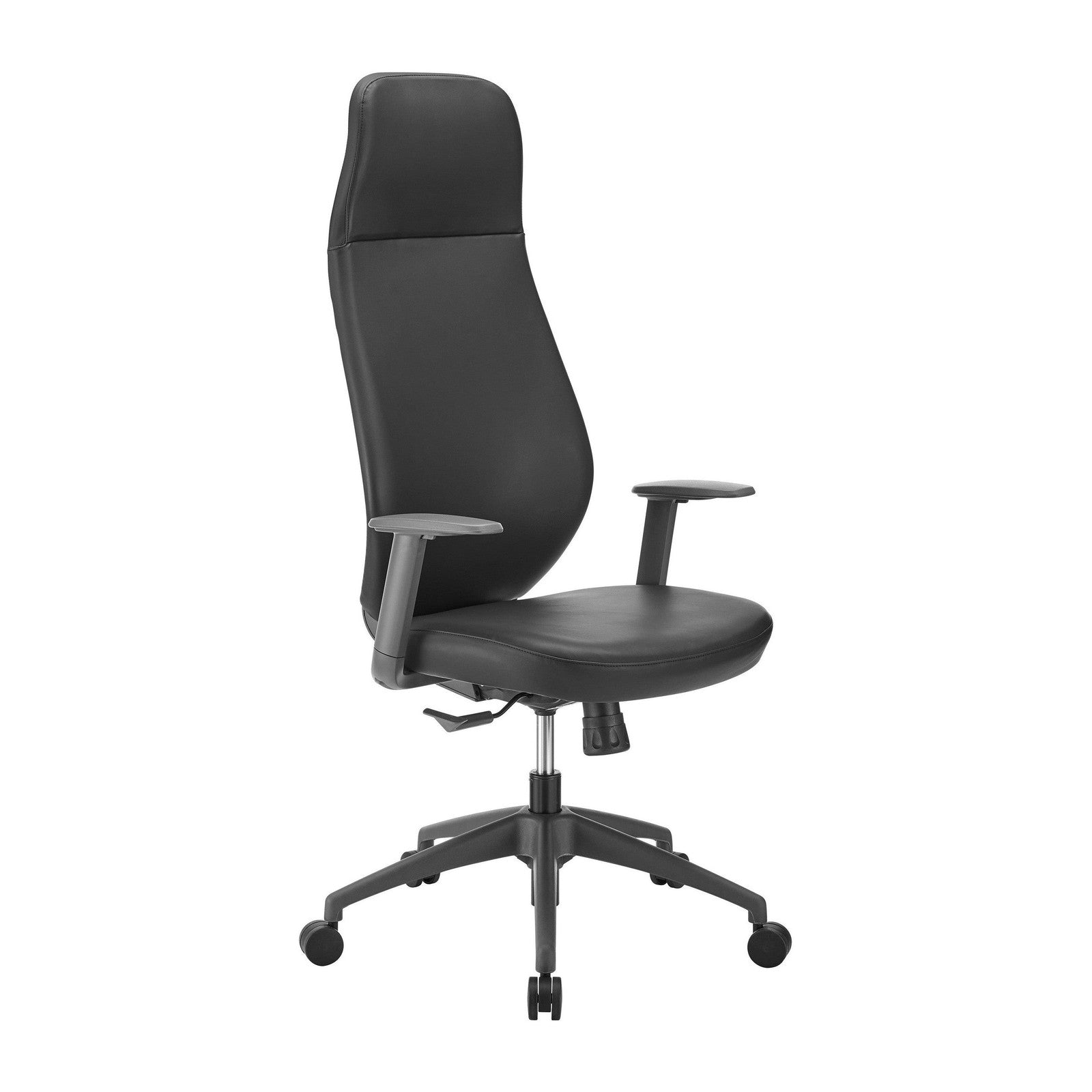 Chaise de bureau à dossier haut Filip de style européen