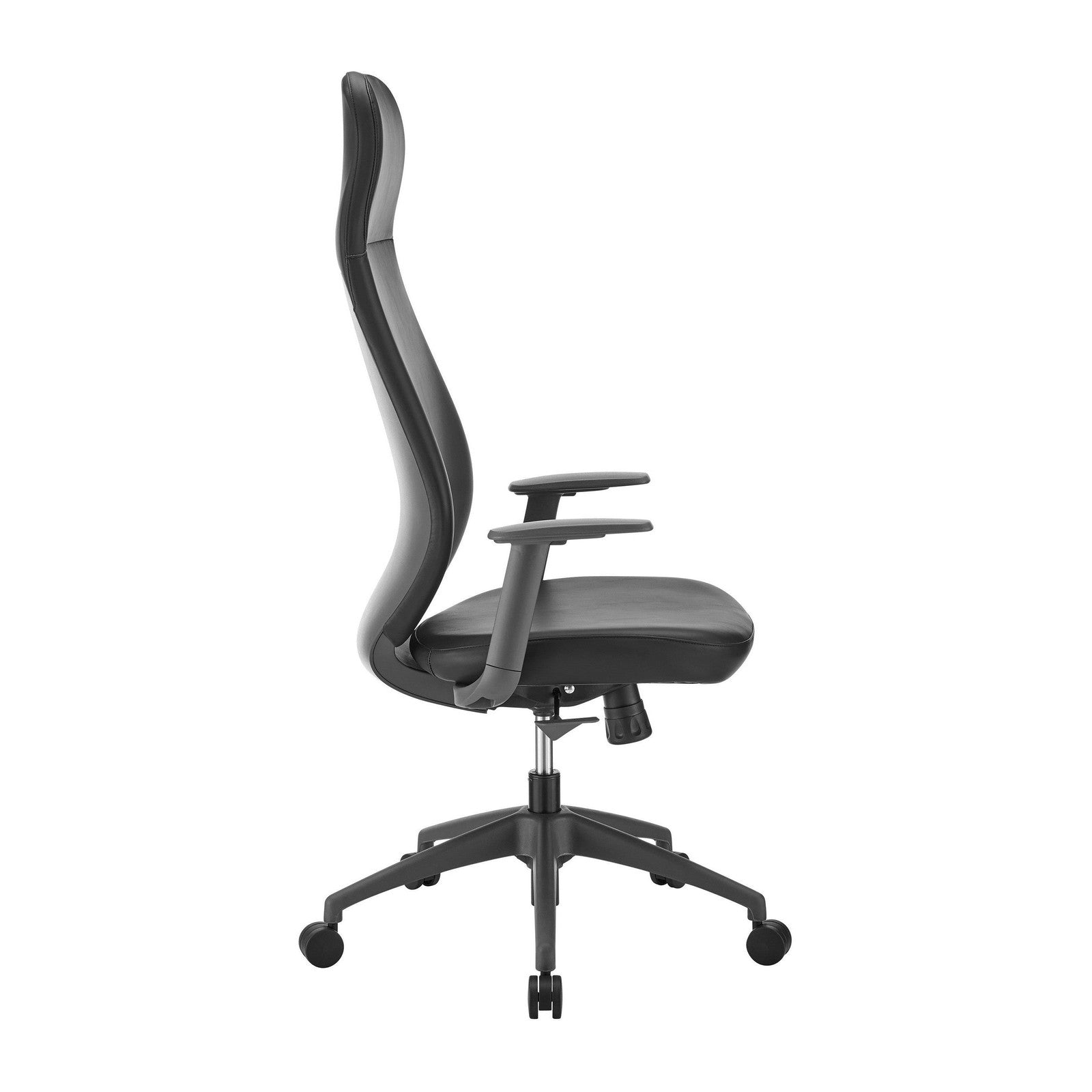 Chaise de bureau à dossier haut Filip de style européen