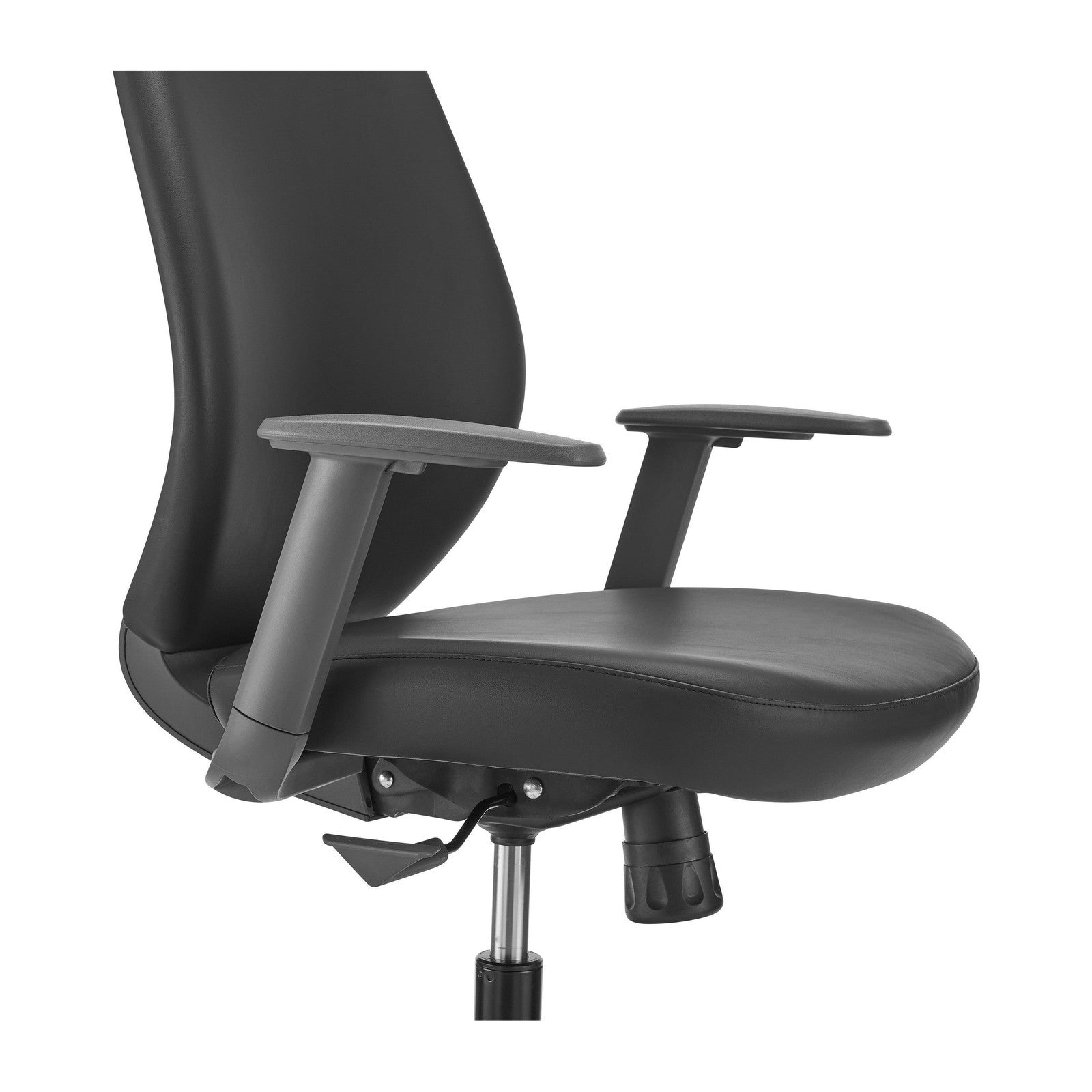 Chaise de bureau à dossier haut Filip de style européen