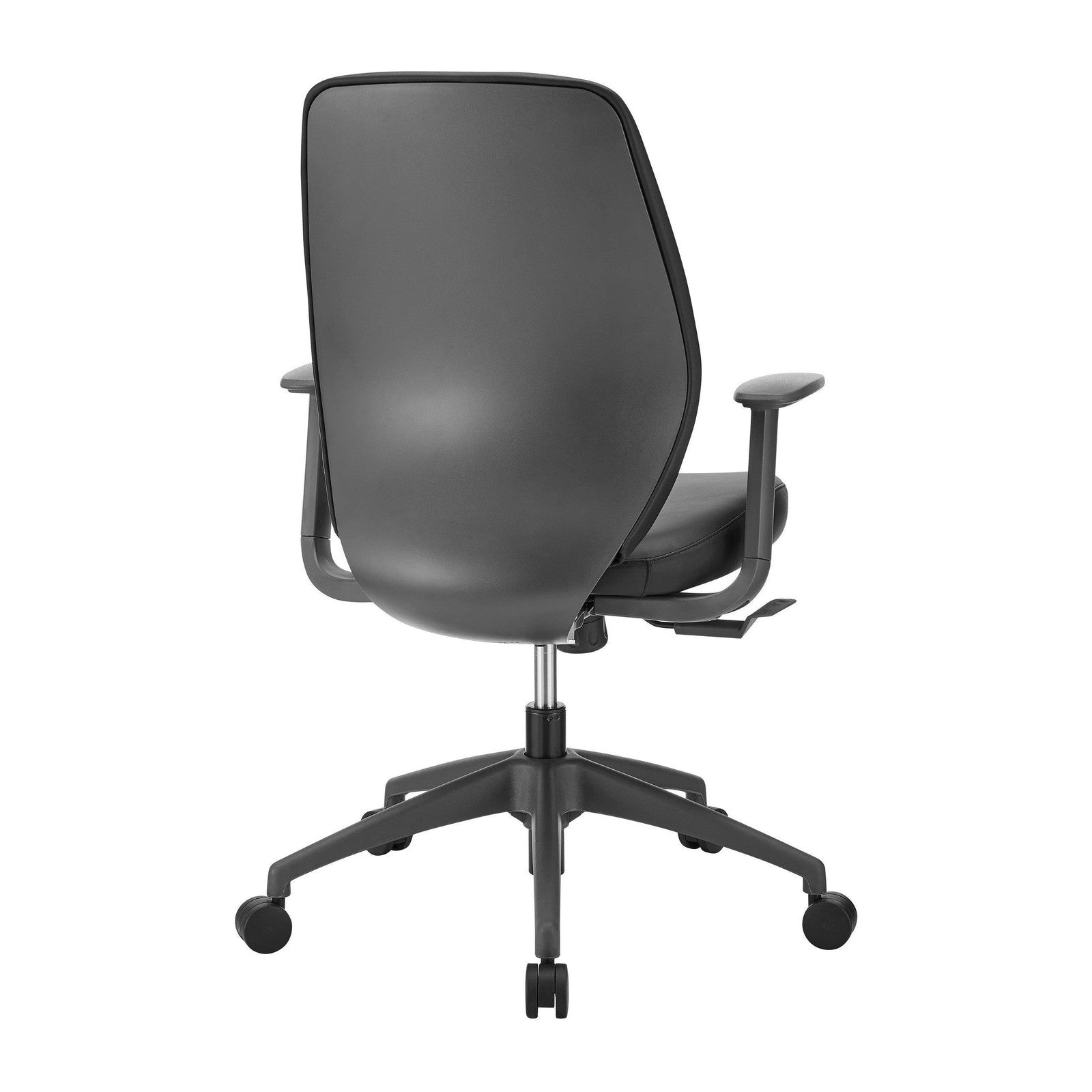 Chaise de bureau à dossier bas Filip de style européen