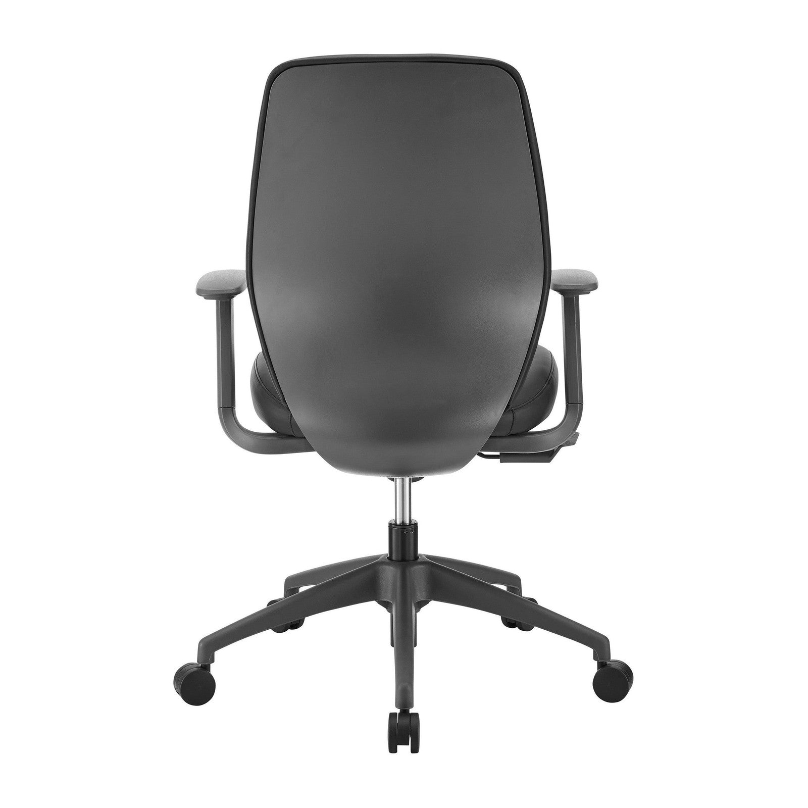 Chaise de bureau à dossier bas Filip de style européen