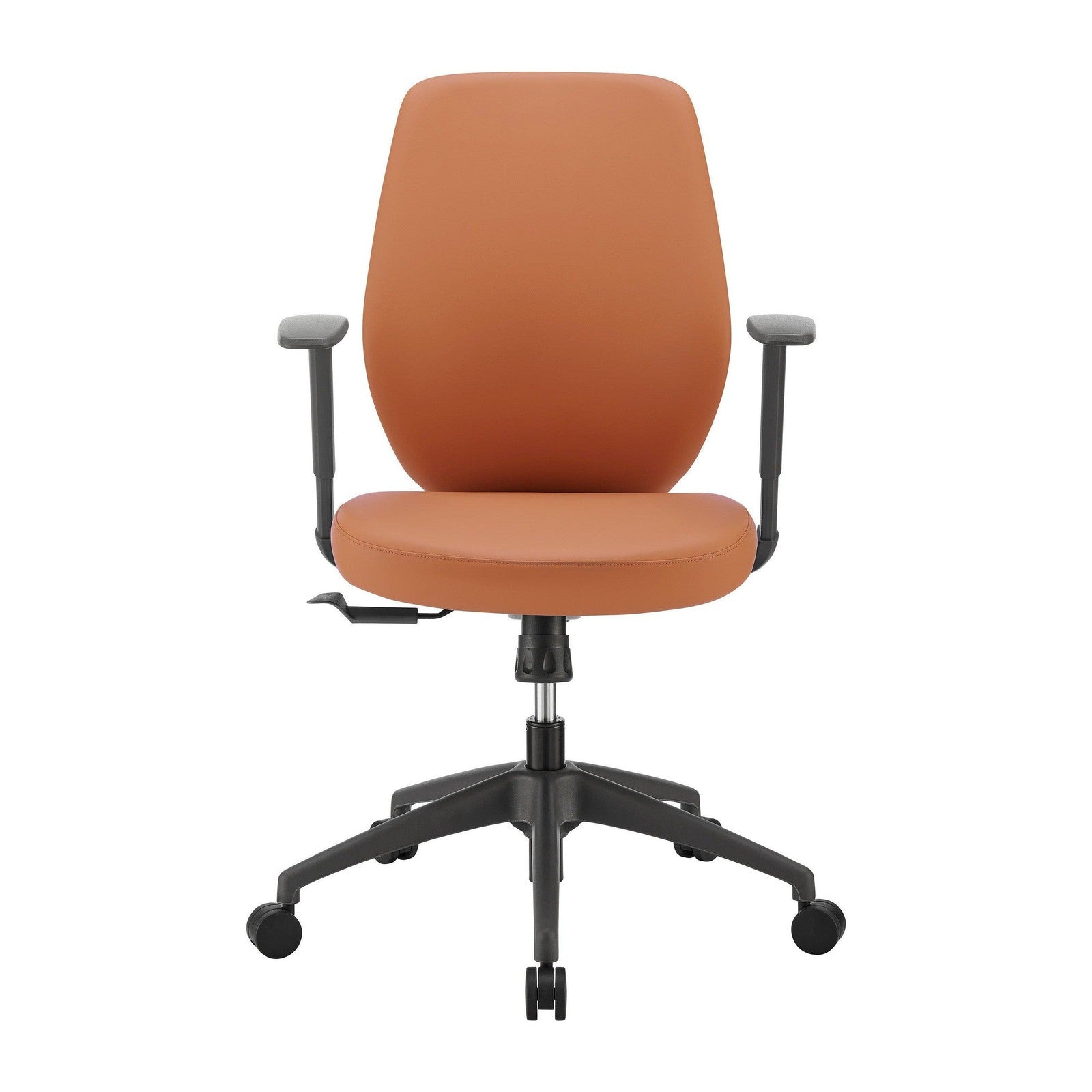 Chaise de bureau à dossier bas Filip de style européen