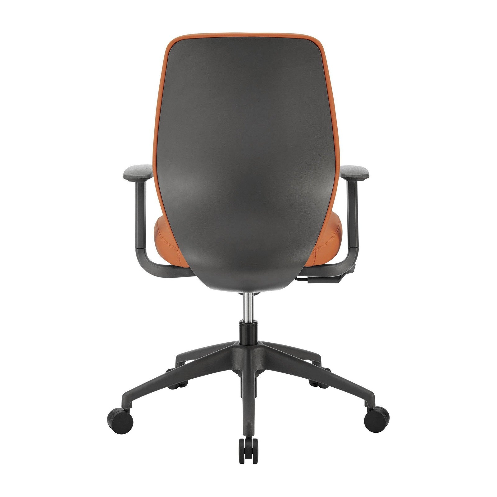 Chaise de bureau à dossier bas Filip de style européen