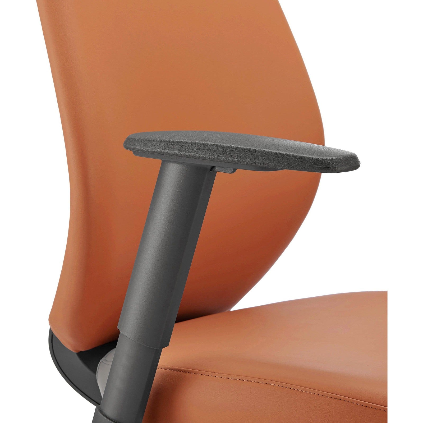 Chaise de bureau à dossier bas Filip de style européen