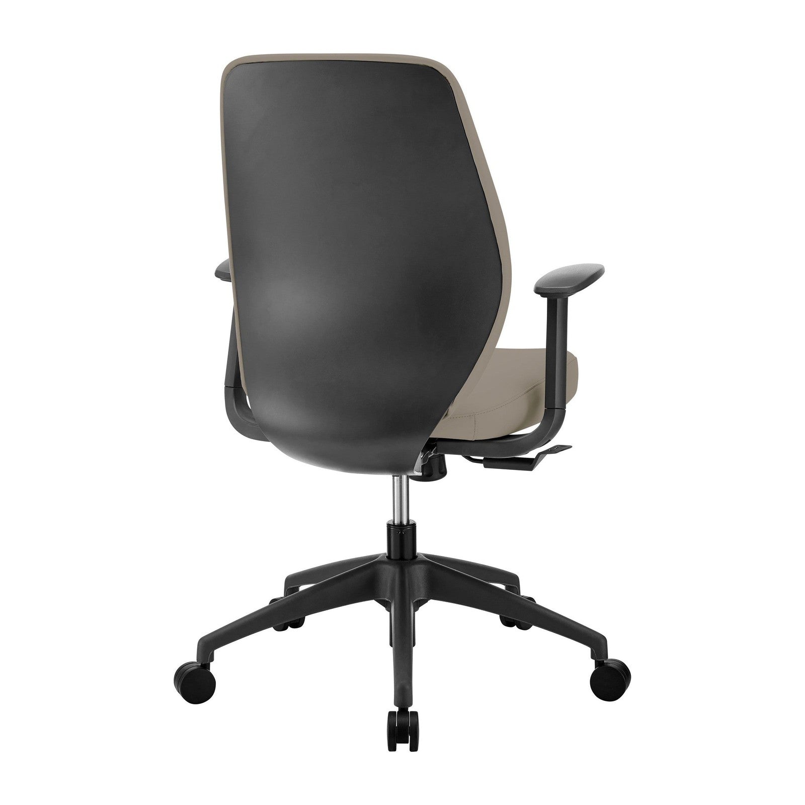 Chaise de bureau à dossier bas Filip de style européen
