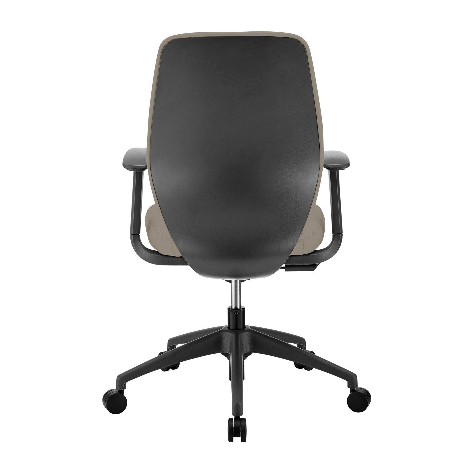 Chaise de bureau à dossier bas Filip de style européen