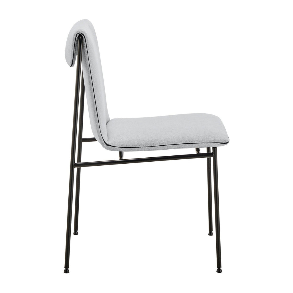 Chaise d'appoint Ludvig de style européen - Lot de 2
