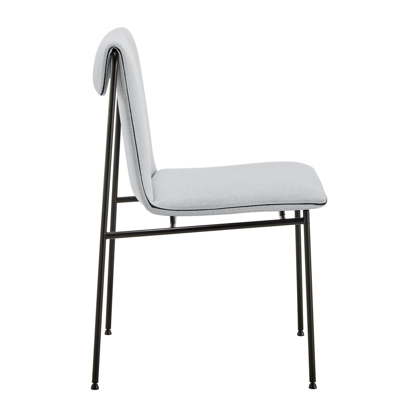 Chaise d'appoint Ludvig de style européen - Lot de 2